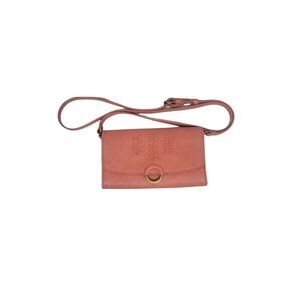 Universal Thread Ring Snap Closure Crossbody Bag COLOR Rose Removable Strap